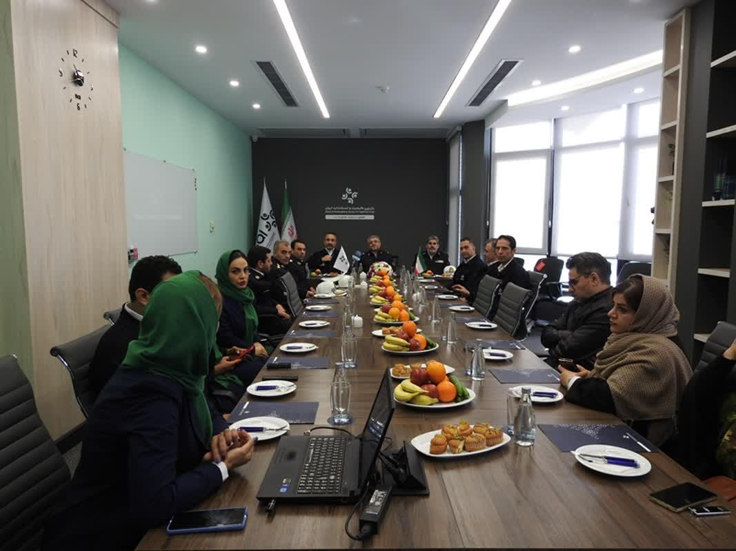 بازدید رئیس پلیس راهورفراجا از شرکت بازرسی کیفیت و استاندارد ایران