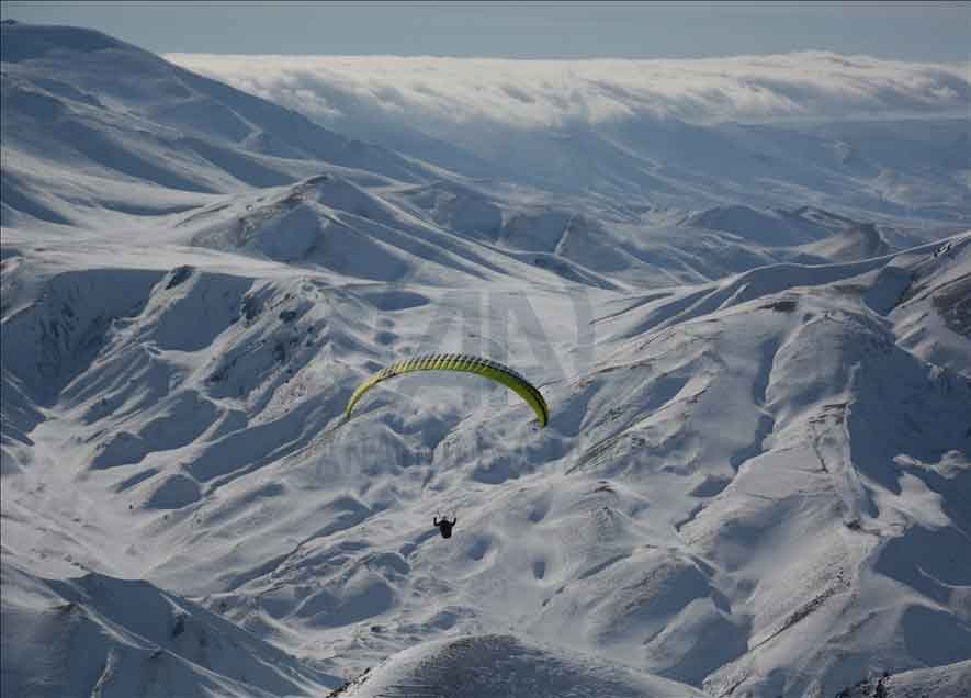 بهشت ورزش‌های زمستانیه ترکیه (تصاویر)
